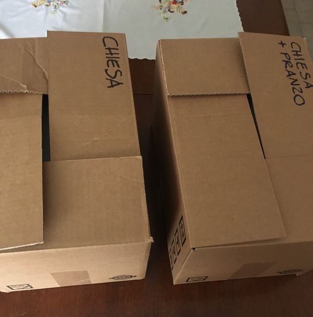 Mi sono arrivate le partecipazioni 2