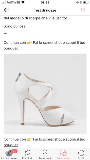 Fai lo screenshot e scopri le tue scarpe 1