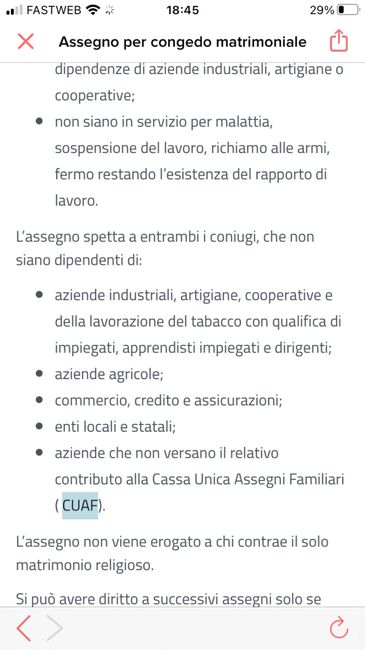 Assegno inps per congedo matrimoniale 3