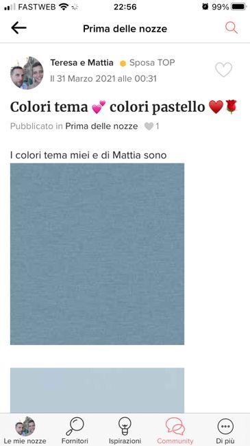 Scelta colore matrimonio: rosa o blu 13