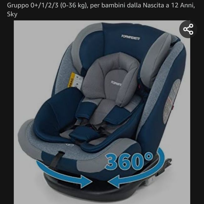 😵Seggiolino auto da usare dalla nascita a 36 kg aiutoo!! - 1