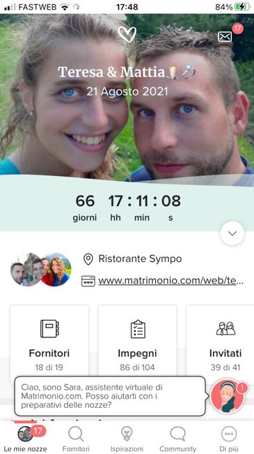 Qual’è il vostro countdown? 🎉 👰🏽‍♀️ 🤵🏽‍♂️ - 2