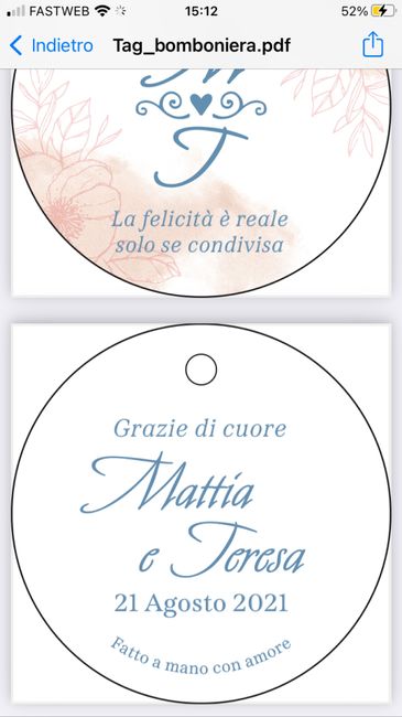 Bozze vecchi Tag Rotondi🥰 4