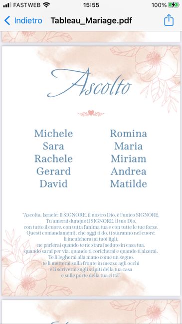 Tableau Mariages 🥰😍 6