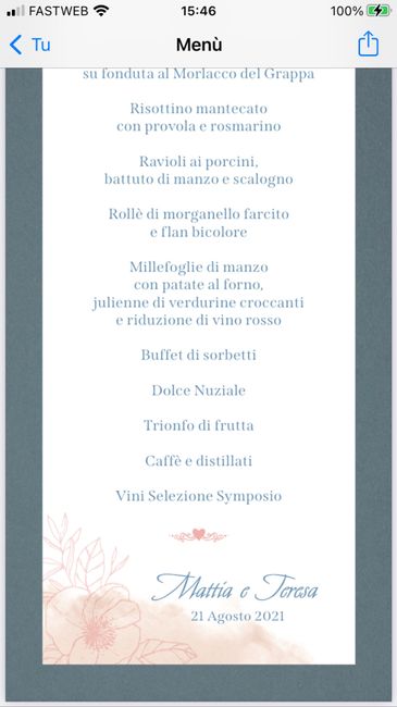Menú 🥰😍 2