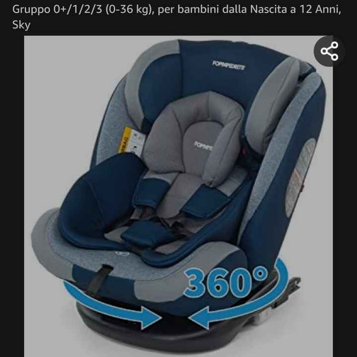 😵Seggiolino auto da usare dalla nascita a 36 kg aiutoo!! - 1