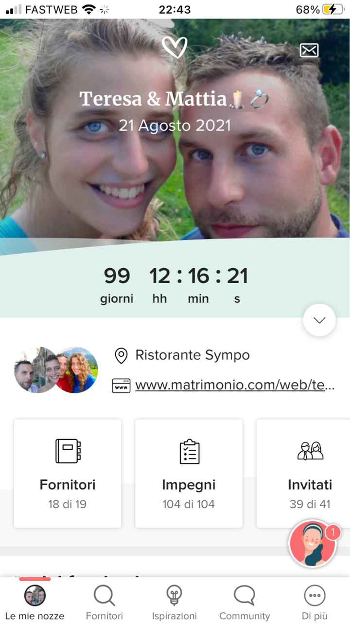 -100 giorni al nostro grande giorno !!! 😍😍😍 - 1