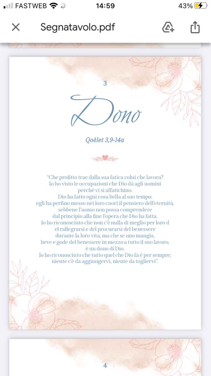 Segnatavolo/nome tavolo 🥰 Tema Religioso 🥰 - 3