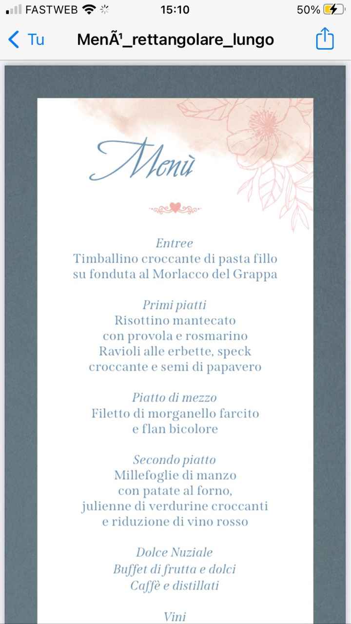 Menú bozze🥰 - 1