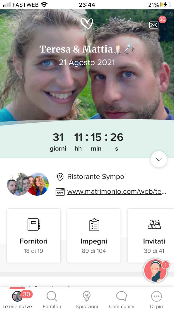 Manca un meseeee oggiii😍😍😍😍😍 - 1