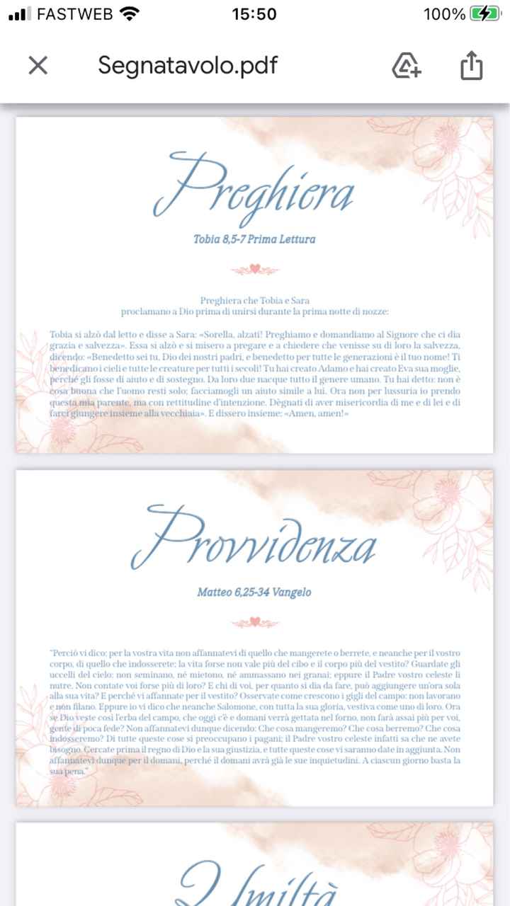 Segnatavoli 🥰 - 4