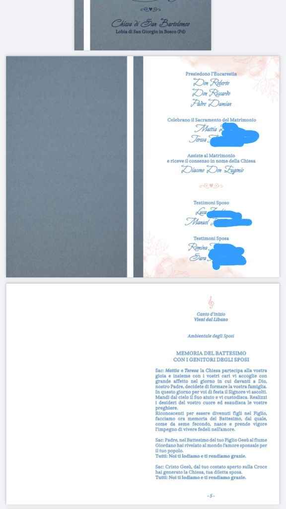 Libretto Messa 🥰😍 - 3