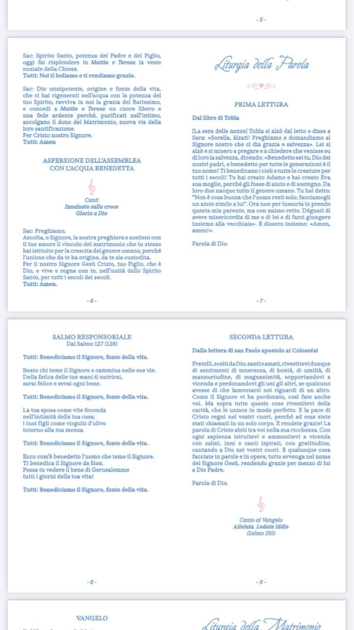 Libretto Messa 🥰😍 - 4