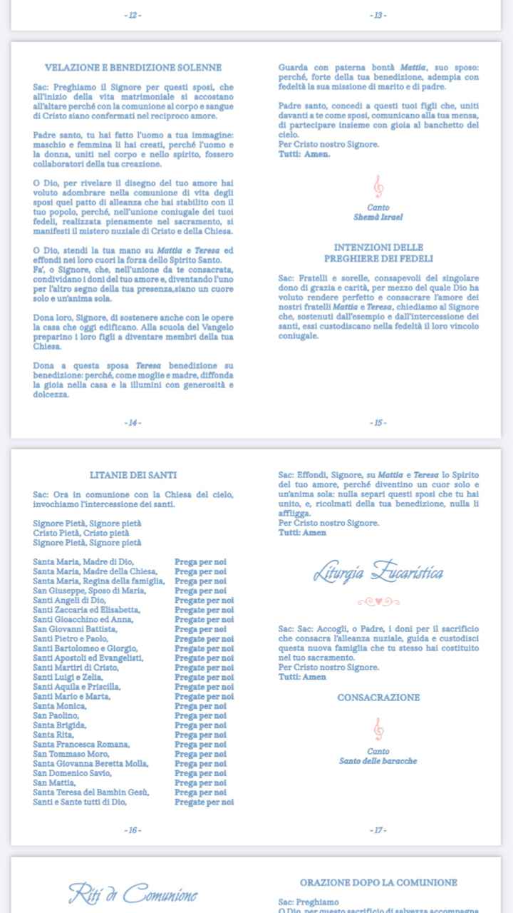 Libretto Messa 🥰😍 - 6