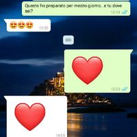 Condividi lo screenshot dell'ultimo messaggio che vi siete inviati - 1
