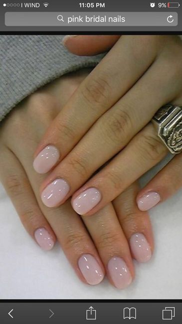 Manicure sposa 
