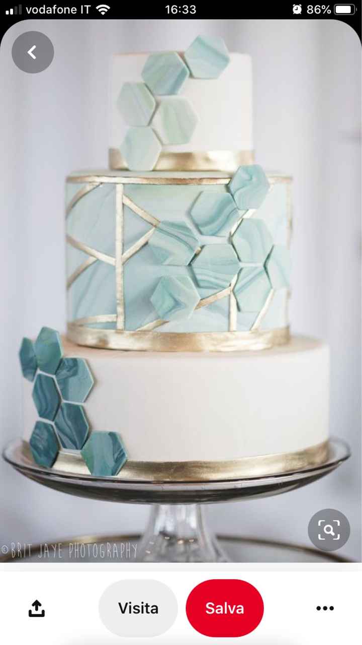 Torta nuziale minimal aiuto! - 1