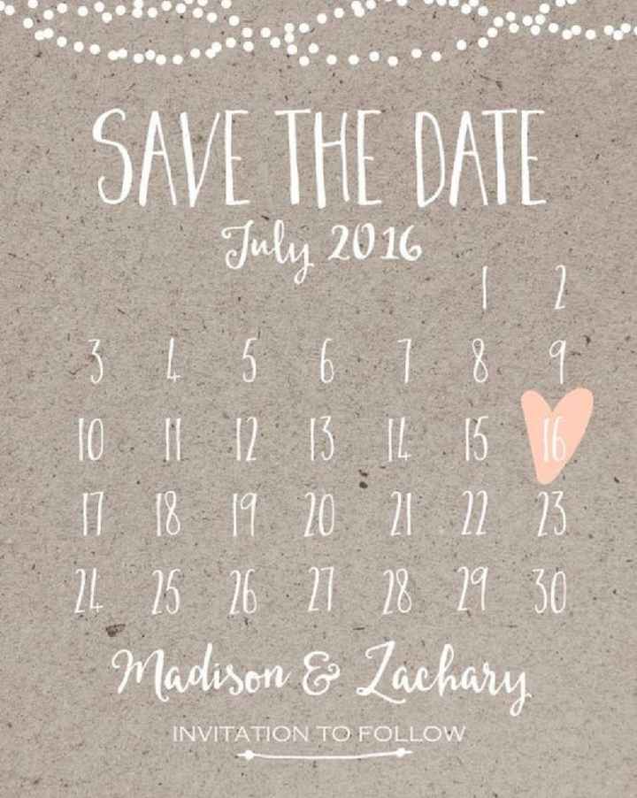 Save the date - 9