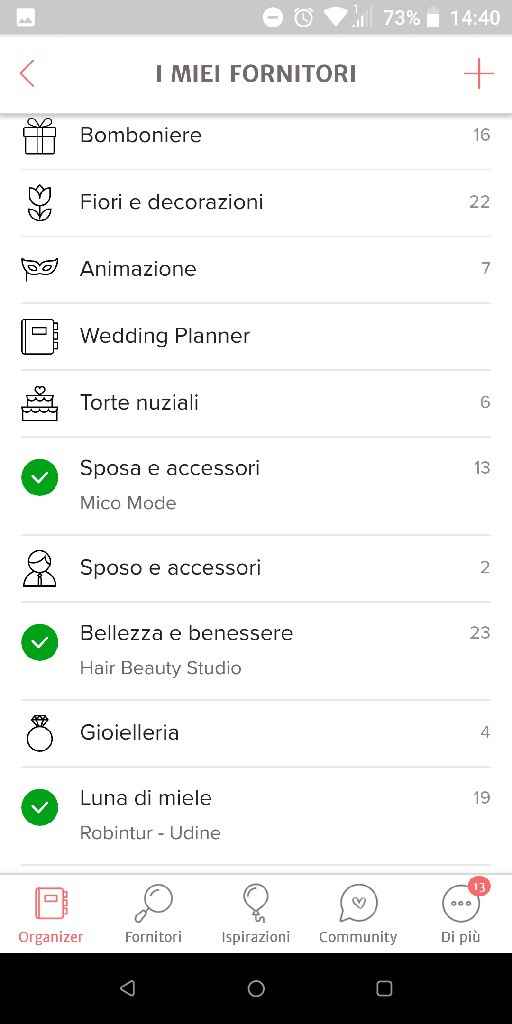 Condividi lo screenshot dei tuoi fornitori - 2