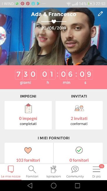 Condividete la data delle vostre nozze - 1