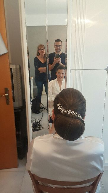 Prima prova acconciatura mezzo disastro 🙈 - 1