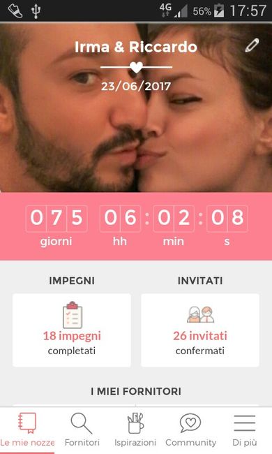 Countdown: quanto manca alle tue nozze? - 1