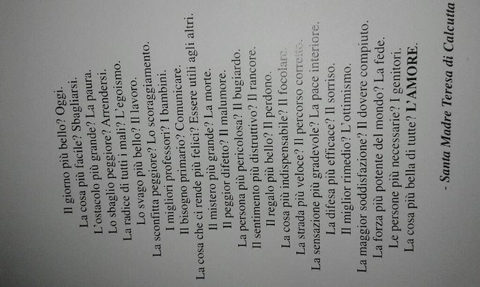 Poesie nel libretto messa - 1