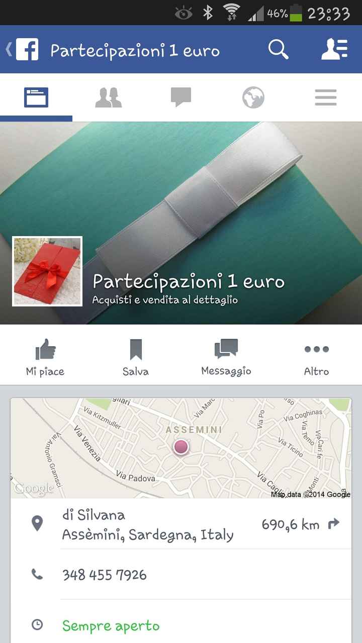 Sondaggio partecipazioni 1 euro - 1
