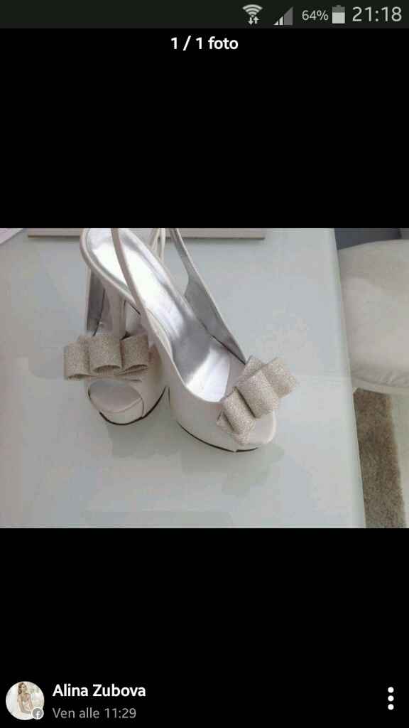 Scarpe sposa....bianche o colorate? mi fate vedere le vostre? - 1