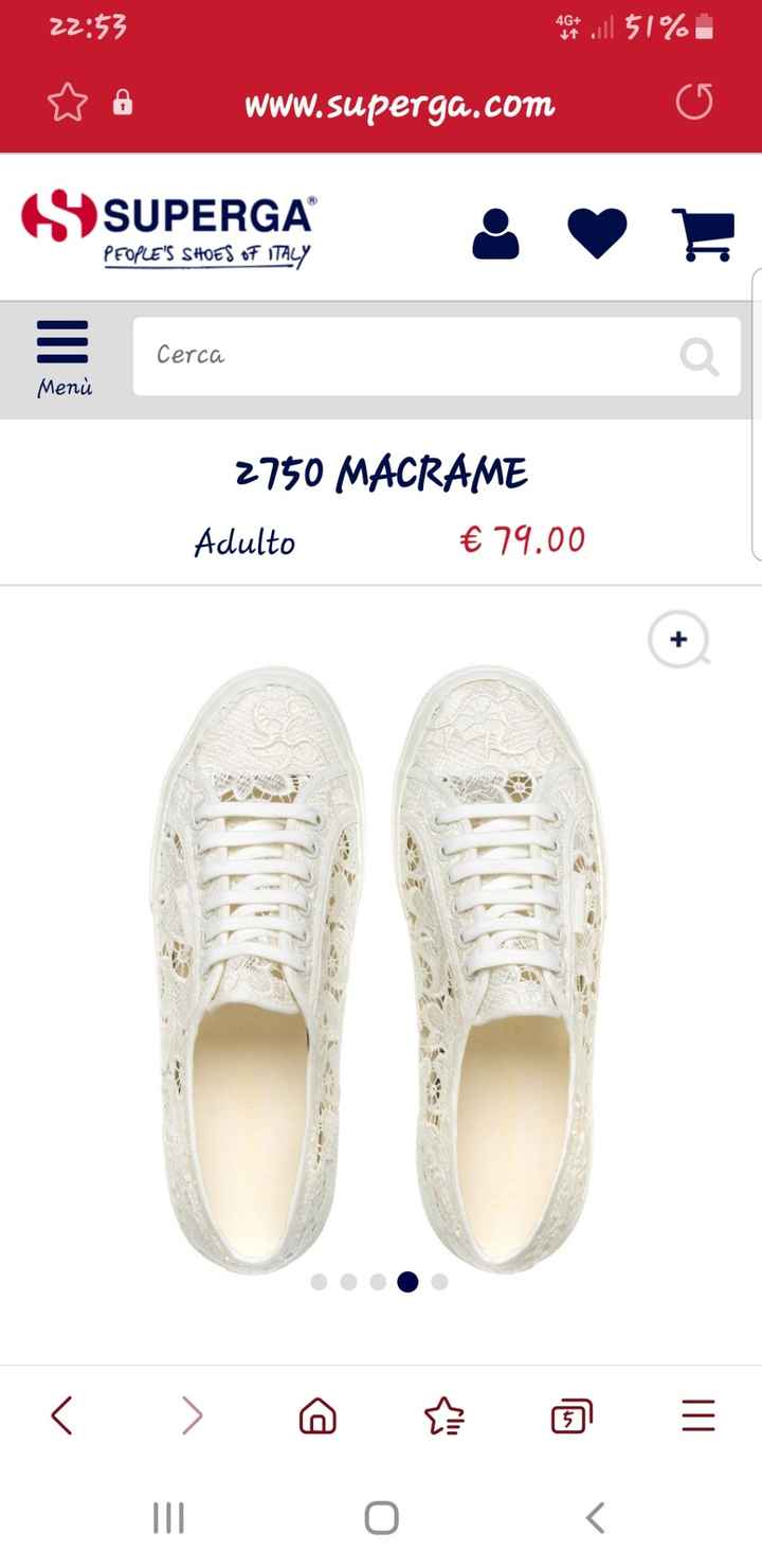 Scarpe da ginnastica post cerimonia - 1