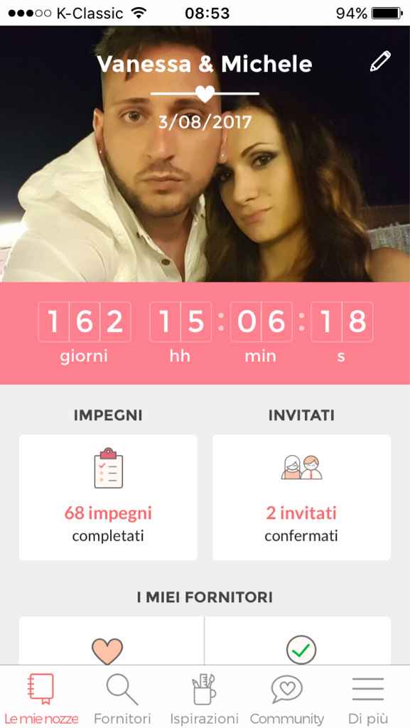 Quanti giorni mancano alle tue nozze? - 1