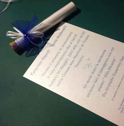 Le nostre originali partecipazioni :d - 2