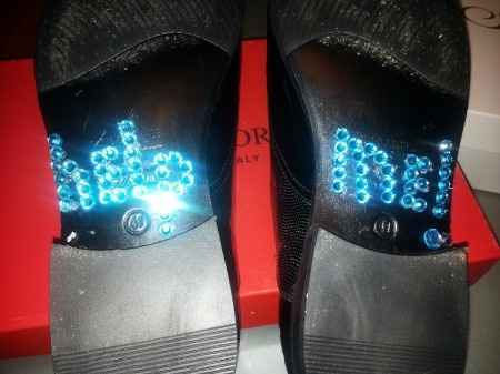 le scarpe di lui 