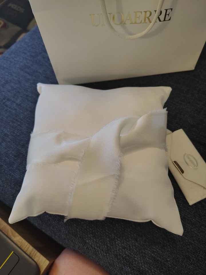 Cuscinetto per fedi nuziali - 1