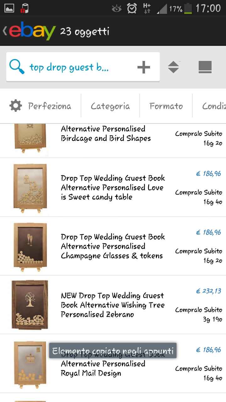 Guest book con impronte o originali.. ecco dei suggerimenti su dove trovarli.. - 3