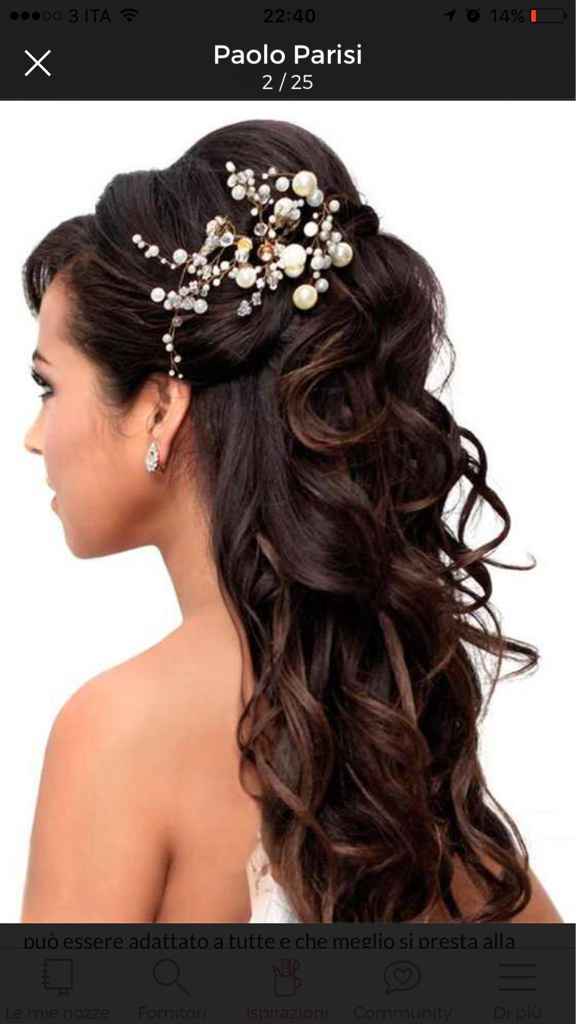 Prima prova acconciatura 👰🏻 - 1