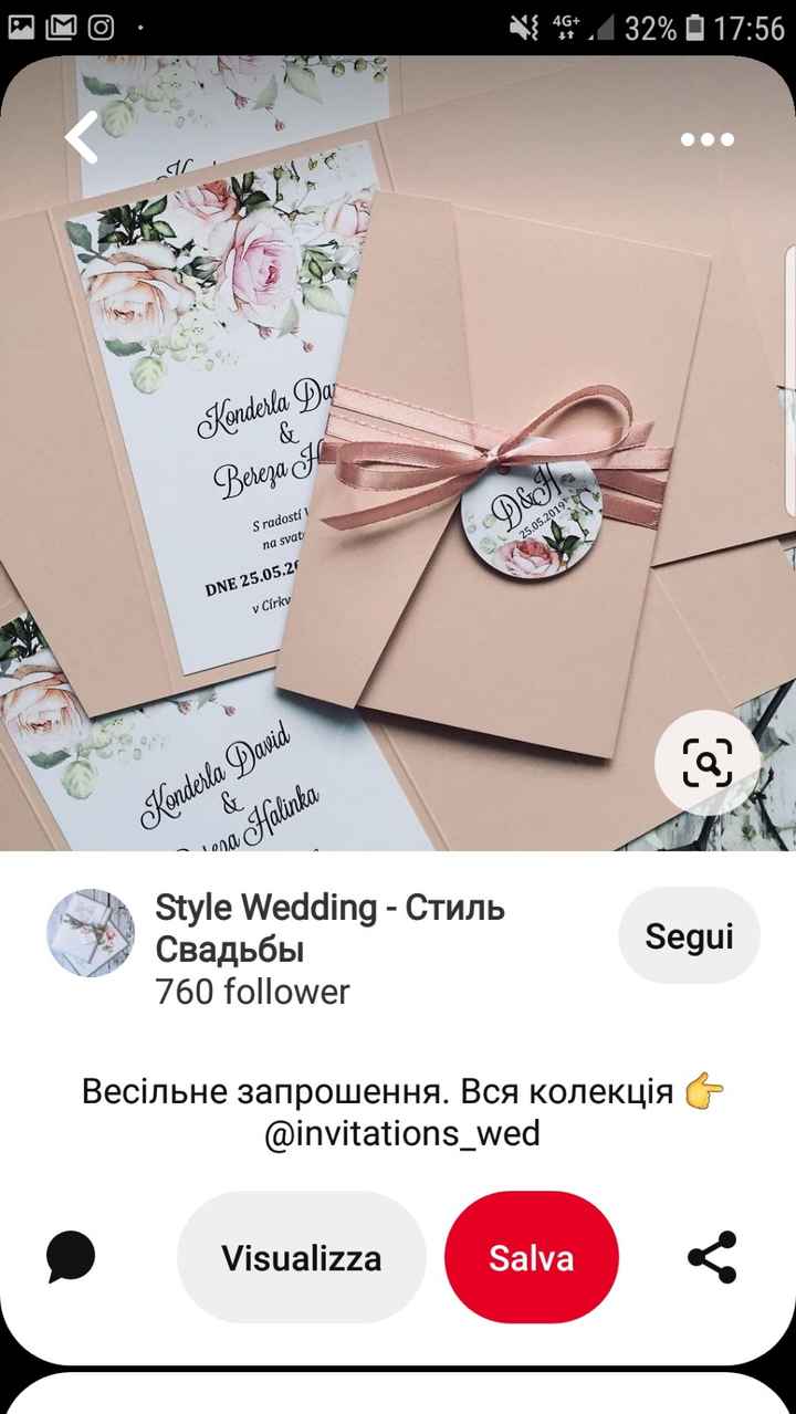 Colore busta partecipazione - 2