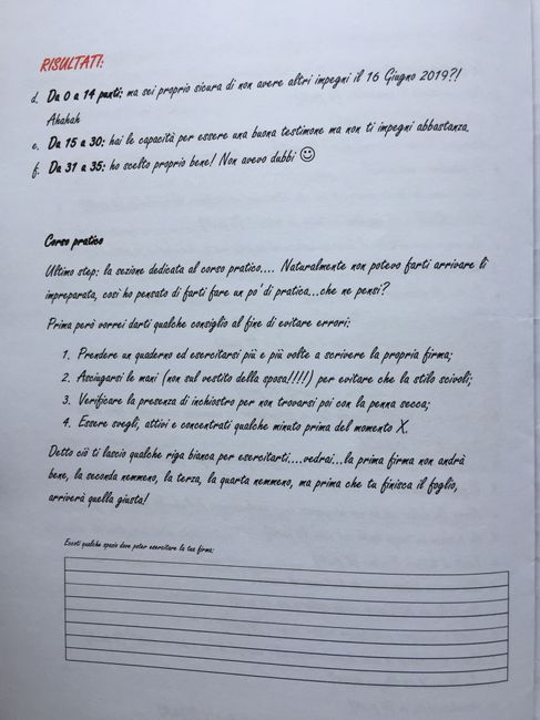 Il mio “manuale della perfetta testimone” 🤩 - 10
