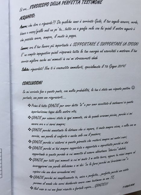 Il mio “manuale della perfetta testimone” 🤩 - 11