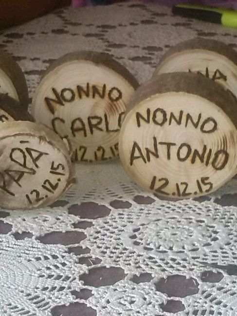 Segnaposto legno fai da te!!! - 1