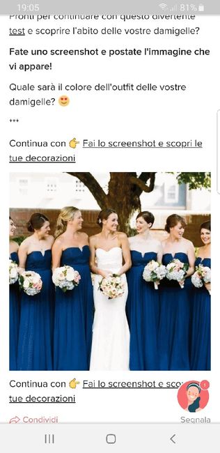 Fai lo screenshot e scopri il vestito delle tue damigelle 22