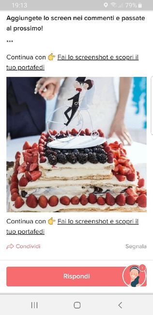 Fai lo screenshot e scopri la tua torta nuziale 25