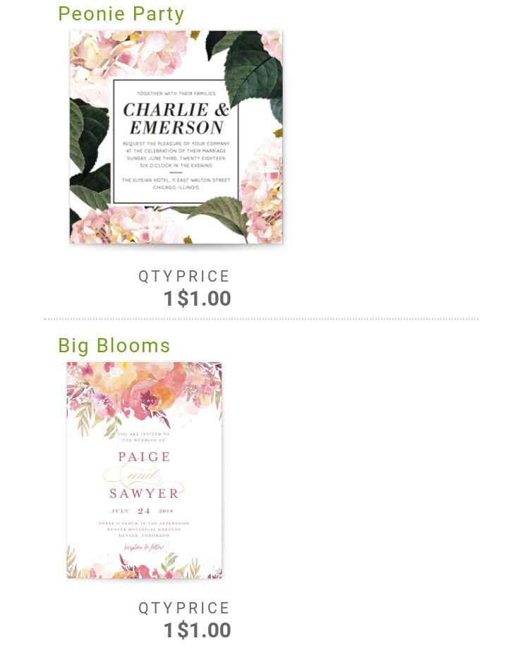  Inviti stile giardino e primavera - 1