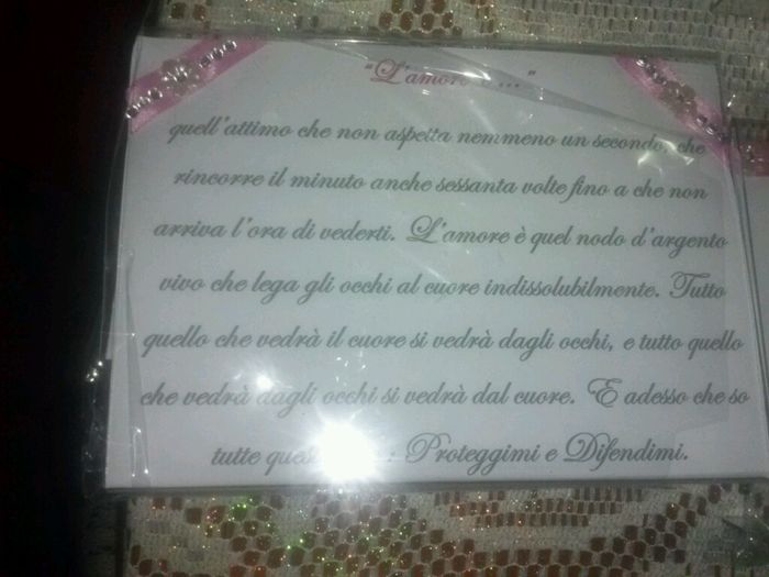 Finalmente segnatavoli e tableau !! - 2