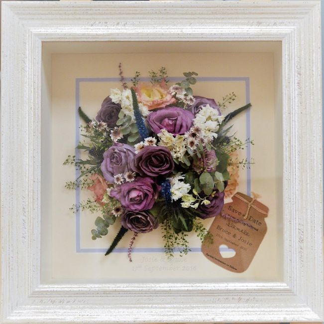 Trasforma il tuo bouquet di nozze in un quadro! 💐 1
