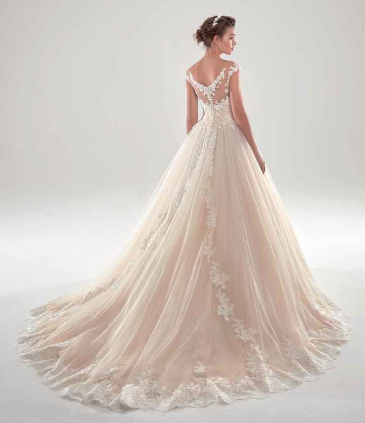 B - Aurora 2020 AUA20831 Taglio Principessa, Scollo Spalle scoperte