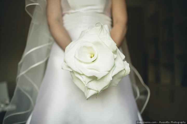 One flower bouquet