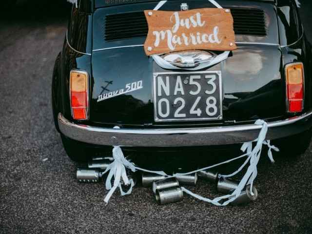 Cartello Just Married: sì o no? - 1
