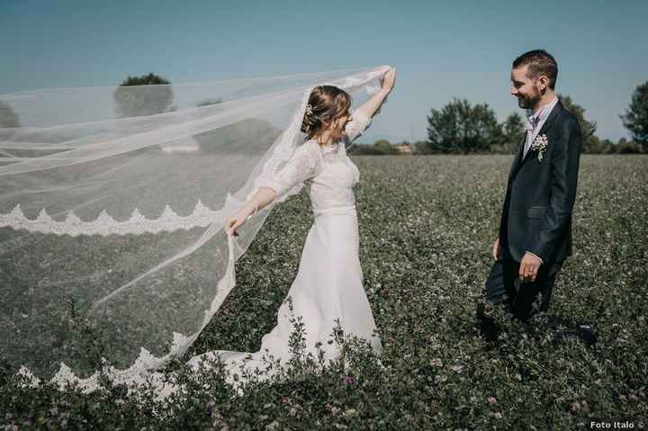 La stagione di questo look sposa è... - 1