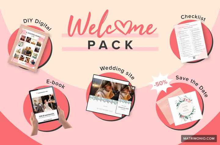 Welcome Pack di Matrimonio.com: scopri come ottenerlo qui 👇 - 1